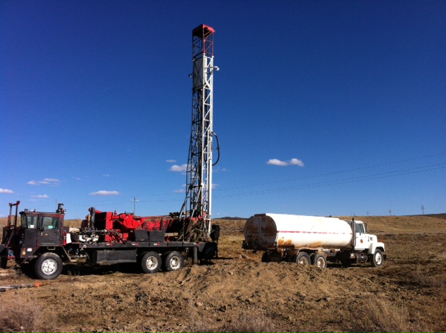 water well drilling rig